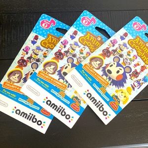 Brand New Animal Crossing Series 3 Amiibo Cards